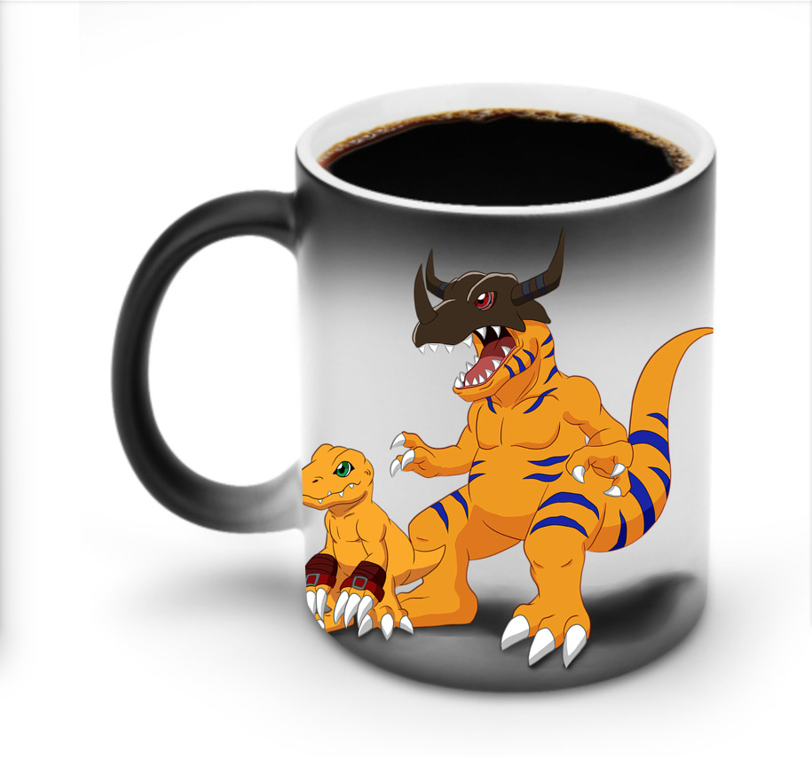 （画像用） Digimon デジタルモンスター/デジモン 温度変色マグカップ