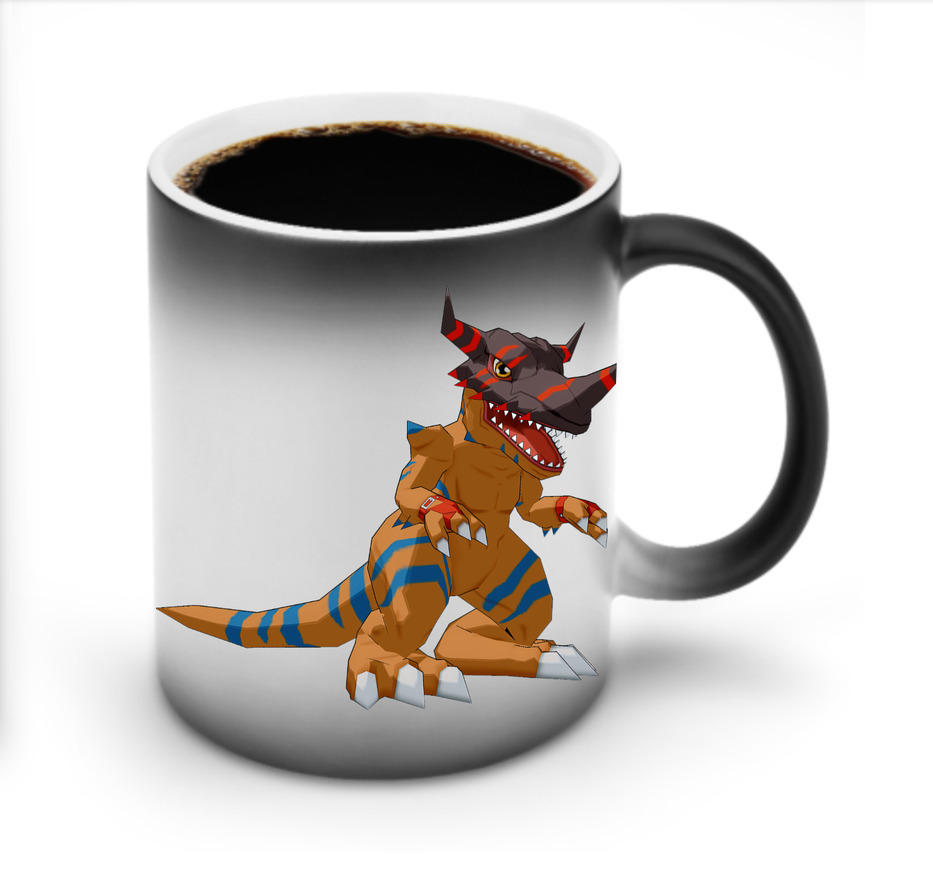 （画像用） Digimon デジタルモンスター/デジモン 温度変色マグカップ