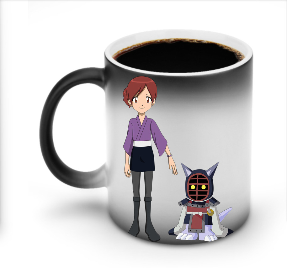 （画像用） Digimon デジタルモンスター/デジモン 温度変色マグカップ