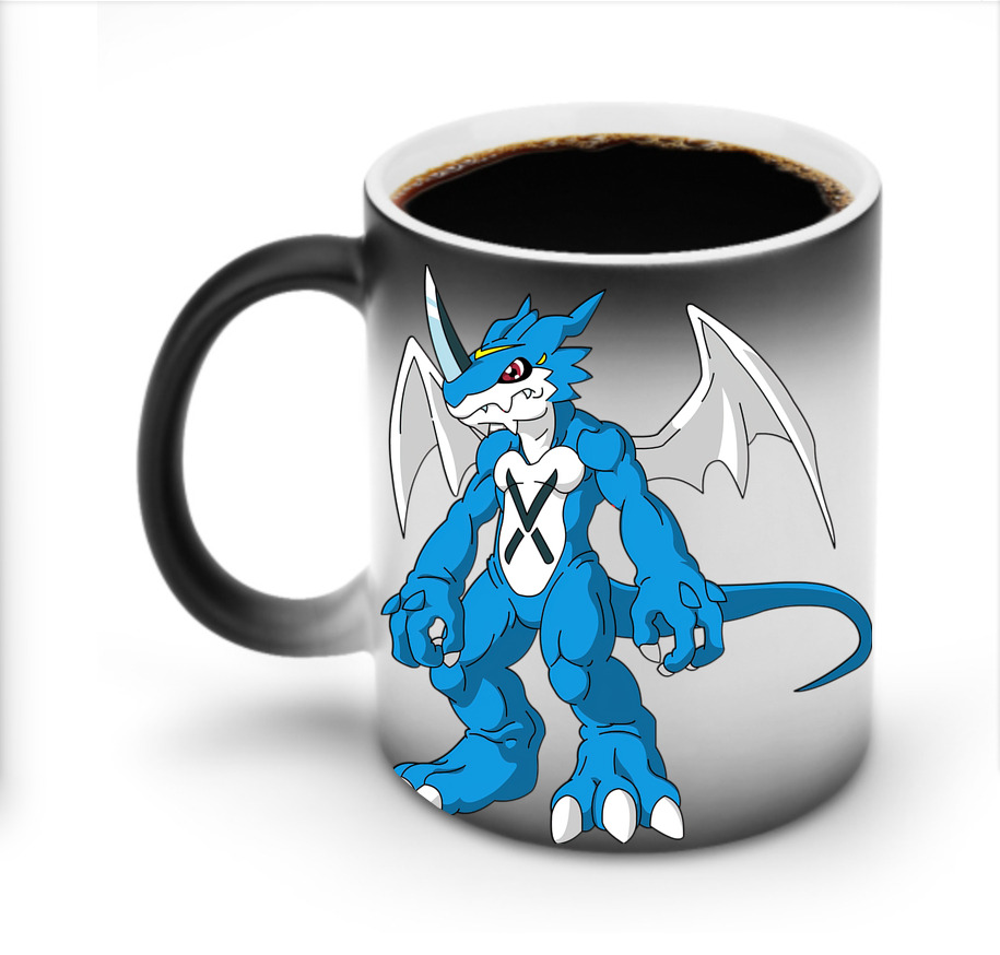 （画像用） Digimon デジタルモンスター/デジモン 温度変色マグカップ