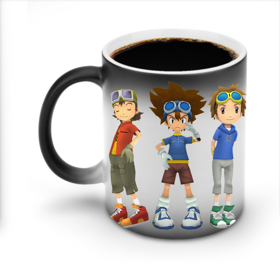 （画像用） Digimon デジタルモンスター/デジモン 温度変色マグカップ