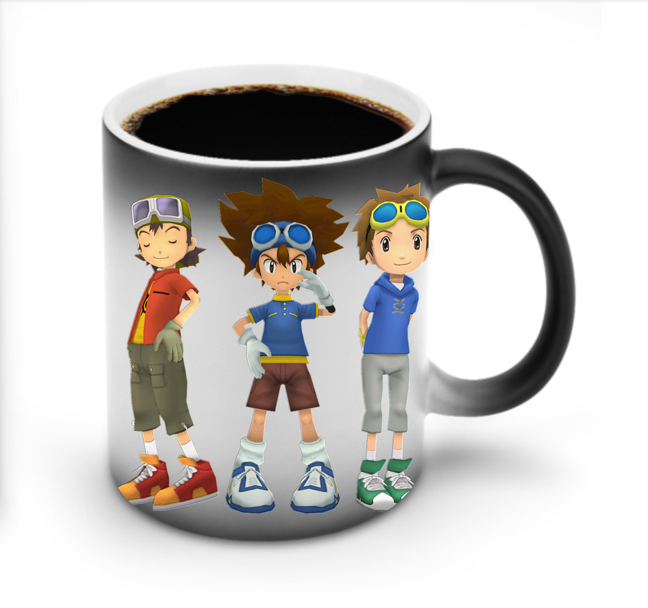 （画像用） Digimon デジタルモンスター/デジモン 温度変色マグカップ