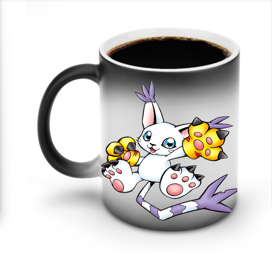 （画像用） Digimon デジタルモンスター/デジモン 温度変色マグカップ