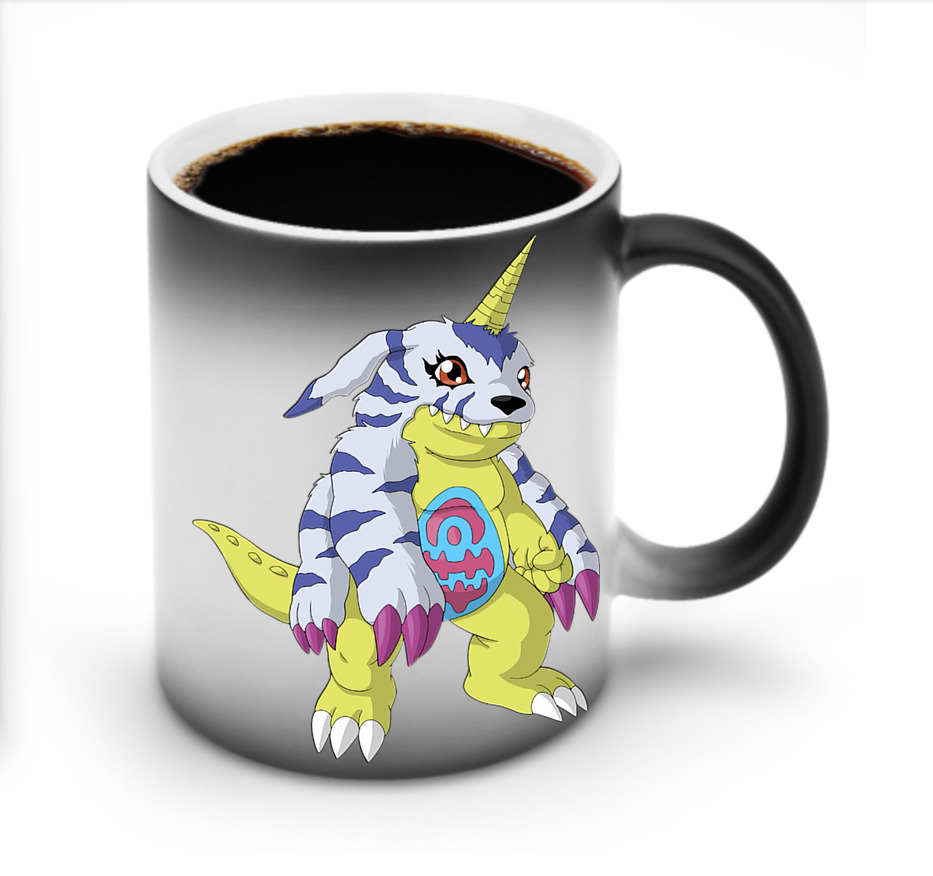 （画像用） Digimon デジタルモンスター/デジモン 温度変色マグカップ