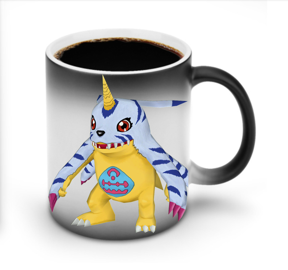 （画像用） Digimon デジタルモンスター/デジモン 温度変色マグカップ