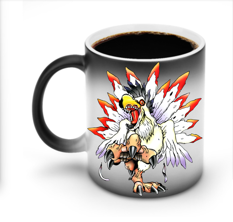 （画像用） Digimon デジタルモンスター/デジモン 温度変色マグカップ