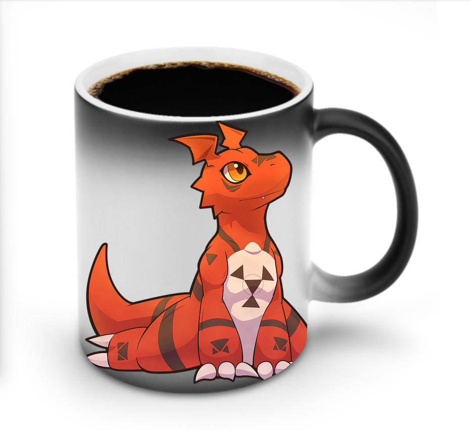 （画像用） Digimon デジタルモンスター/デジモン 温度変色マグカップ