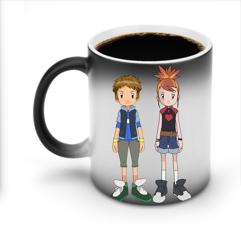 （画像用） Digimon デジタルモンスター/デジモン 温度変色マグカップ