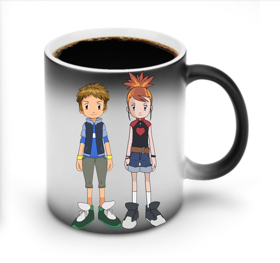 （画像用） Digimon デジタルモンスター/デジモン 温度変色マグカップ