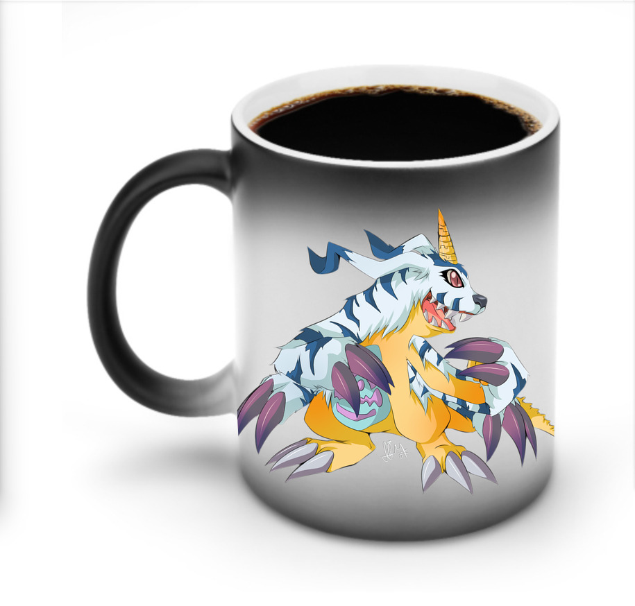 （画像用） Digimon デジタルモンスター/デジモン 温度変色マグカップ