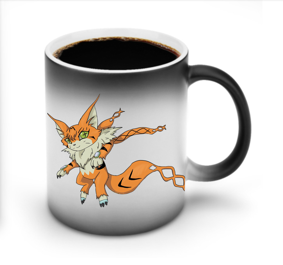 （画像用） Digimon デジタルモンスター/デジモン 温度変色マグカップ