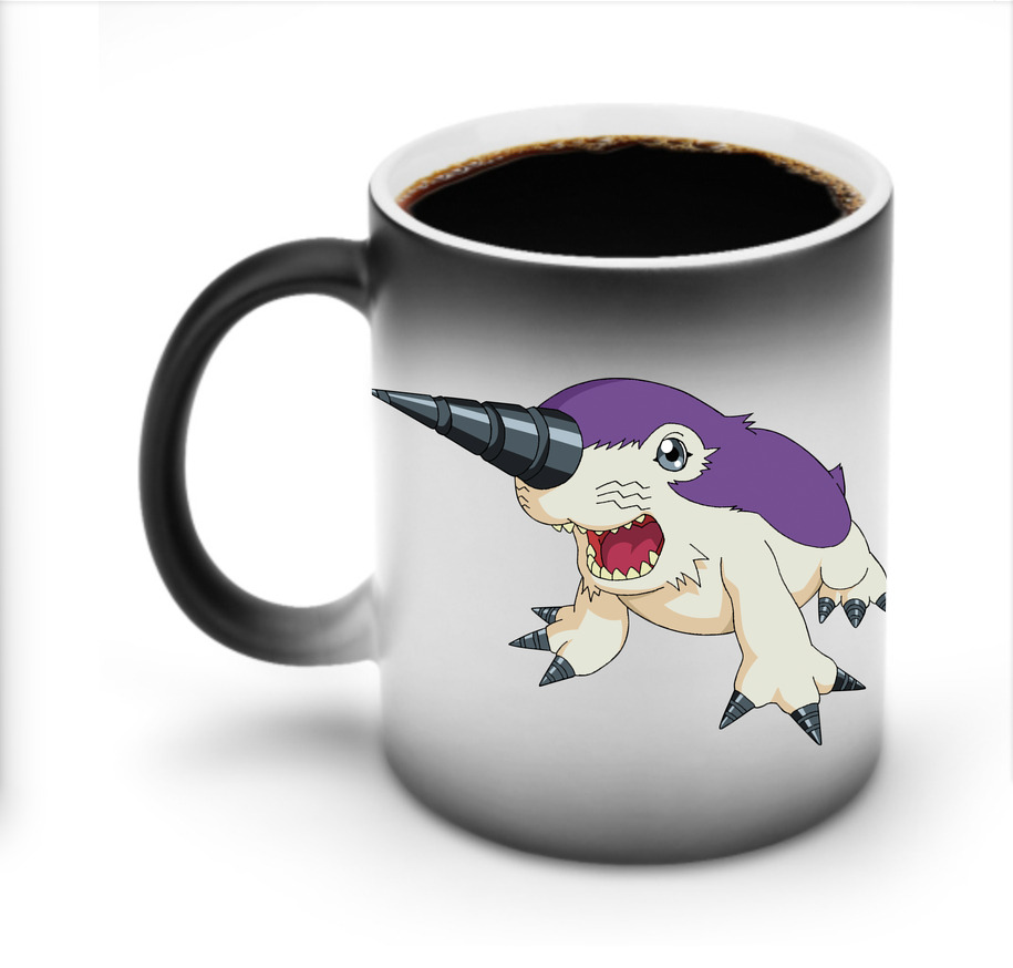 （画像用） Digimon デジタルモンスター/デジモン 温度変色マグカップ