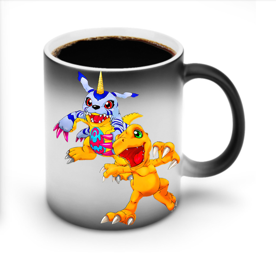 （画像用） Digimon デジタルモンスター/デジモン 温度変色マグカップ