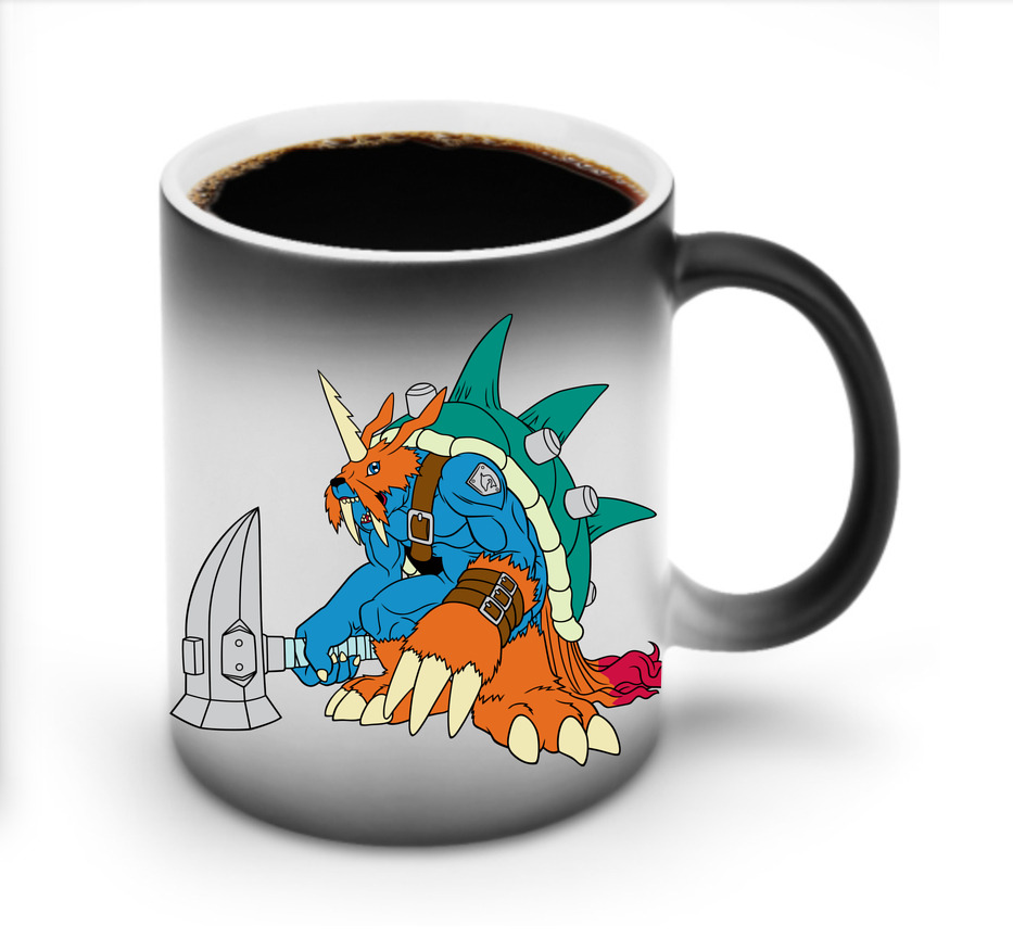 （画像用） Digimon デジタルモンスター/デジモン 温度変色マグカップ