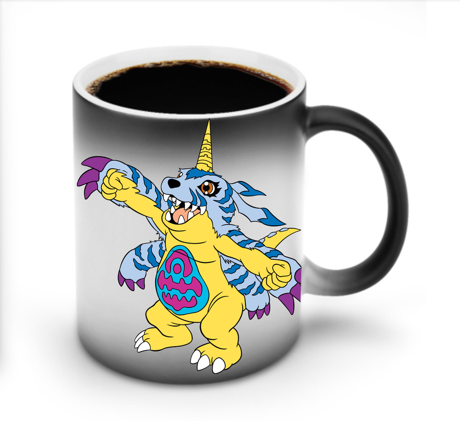 （画像用） Digimon デジタルモンスター/デジモン 温度変色マグカップ
