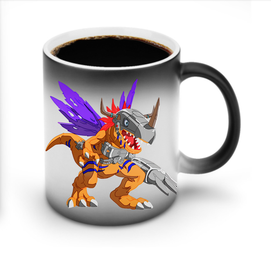 （画像用） Digimon デジタルモンスター/デジモン 温度変色マグカップ