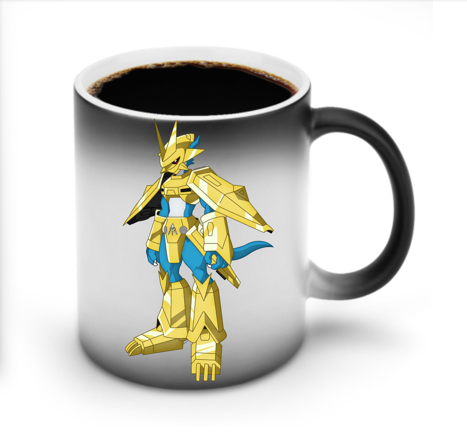 （画像用） Digimon デジタルモンスター/デジモン 温度変色マグカップ