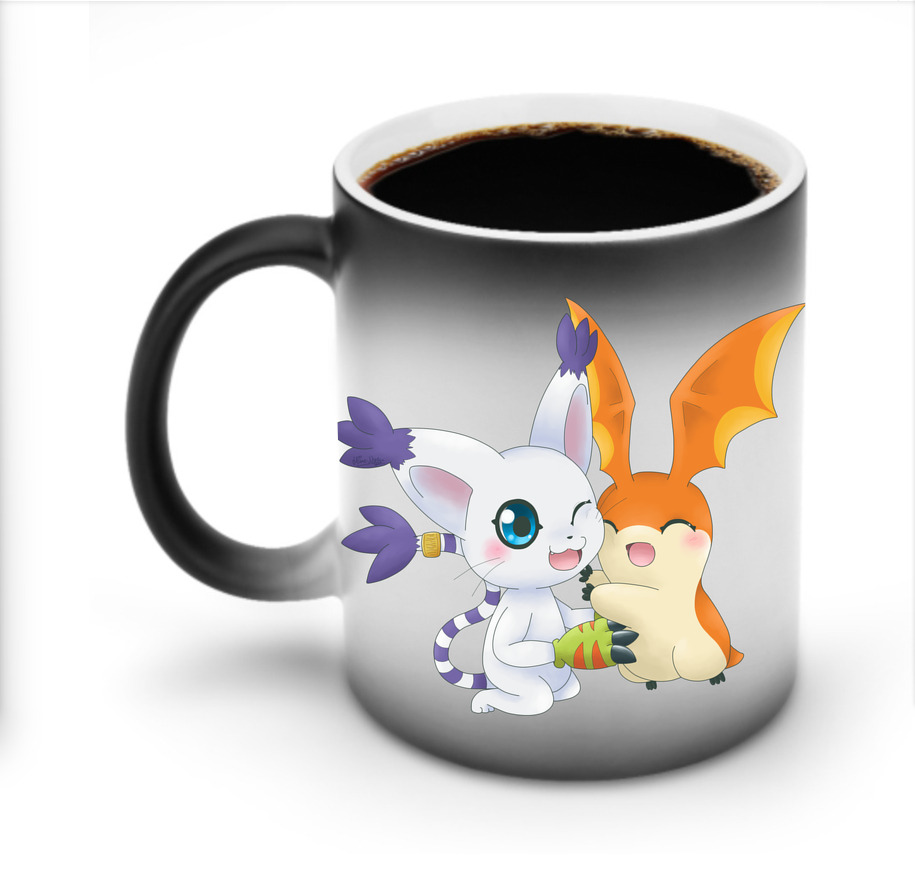 （画像用） Digimon デジタルモンスター/デジモン 温度変色マグカップ