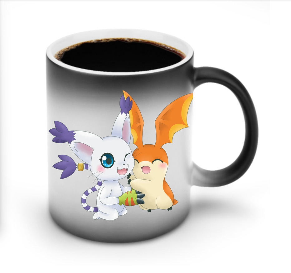 （画像用） Digimon デジタルモンスター/デジモン 温度変色マグカップ