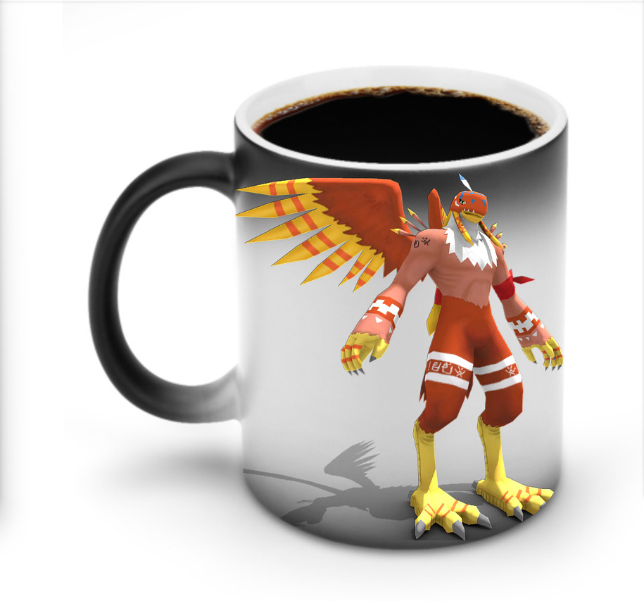 （画像用） Digimon デジタルモンスター/デジモン 温度変色マグカップ