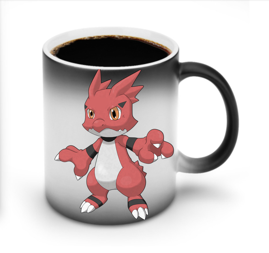 （画像用） Digimon デジタルモンスター/デジモン 温度変色マグカップ