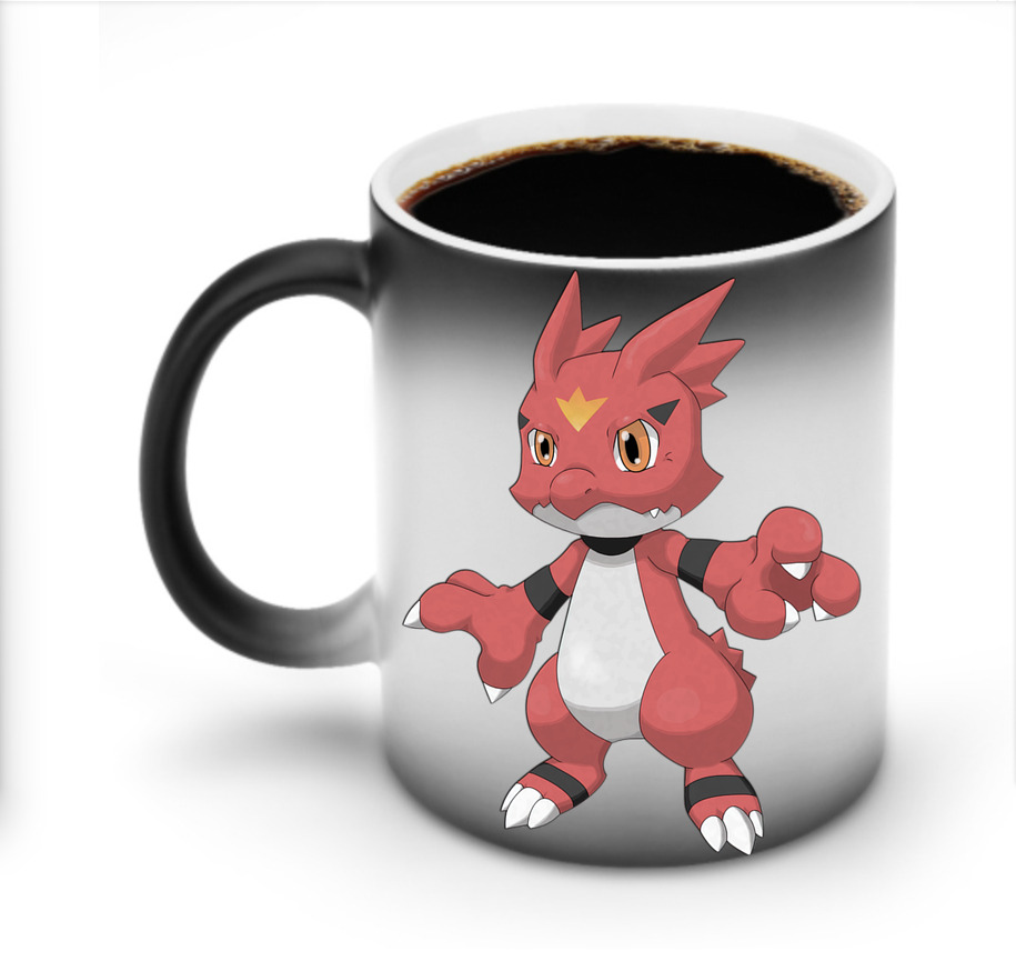 （画像用） Digimon デジタルモンスター/デジモン 温度変色マグカップ