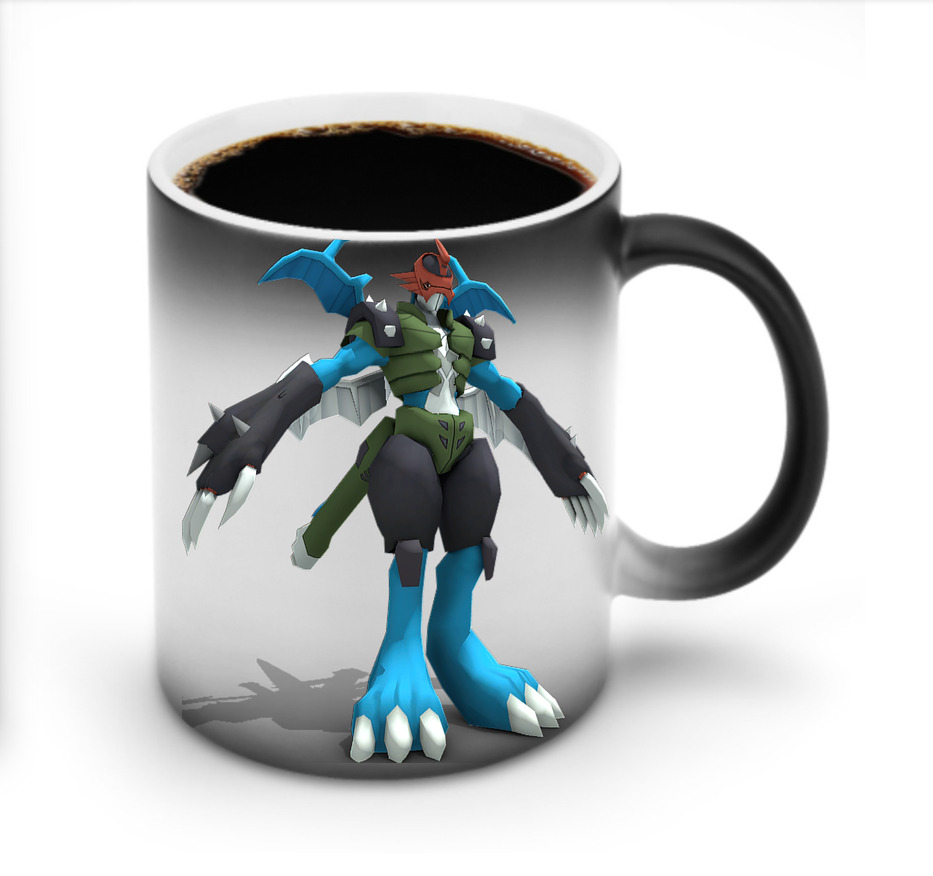 （画像用） Digimon デジタルモンスター/デジモン 温度変色マグカップ