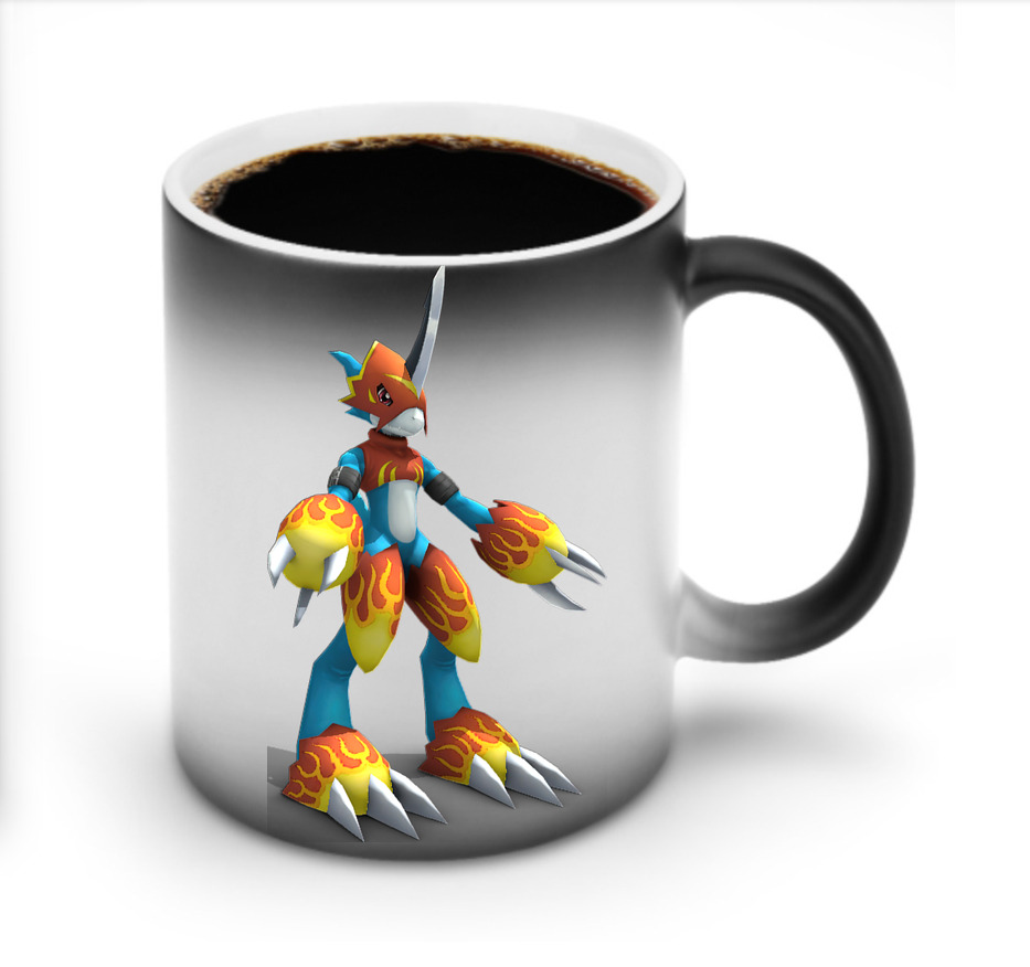 （画像用） Digimon デジタルモンスター/デジモン 温度変色マグカップ
