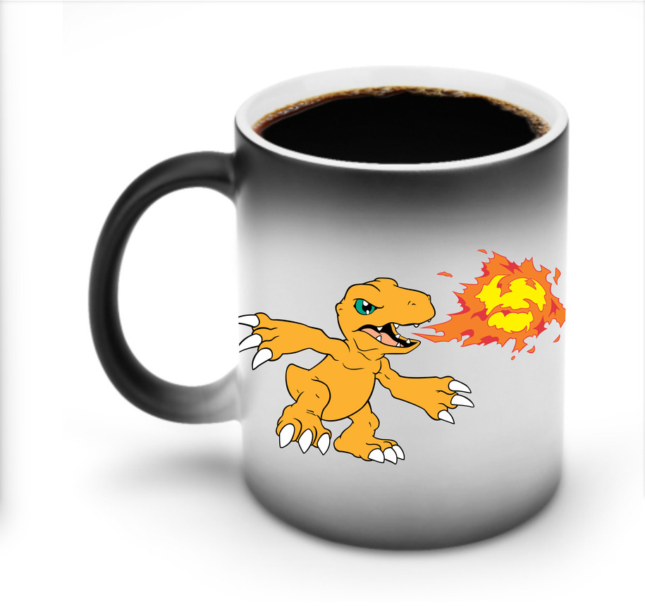 （画像用） Digimon デジタルモンスター/デジモン 温度変色マグカップ