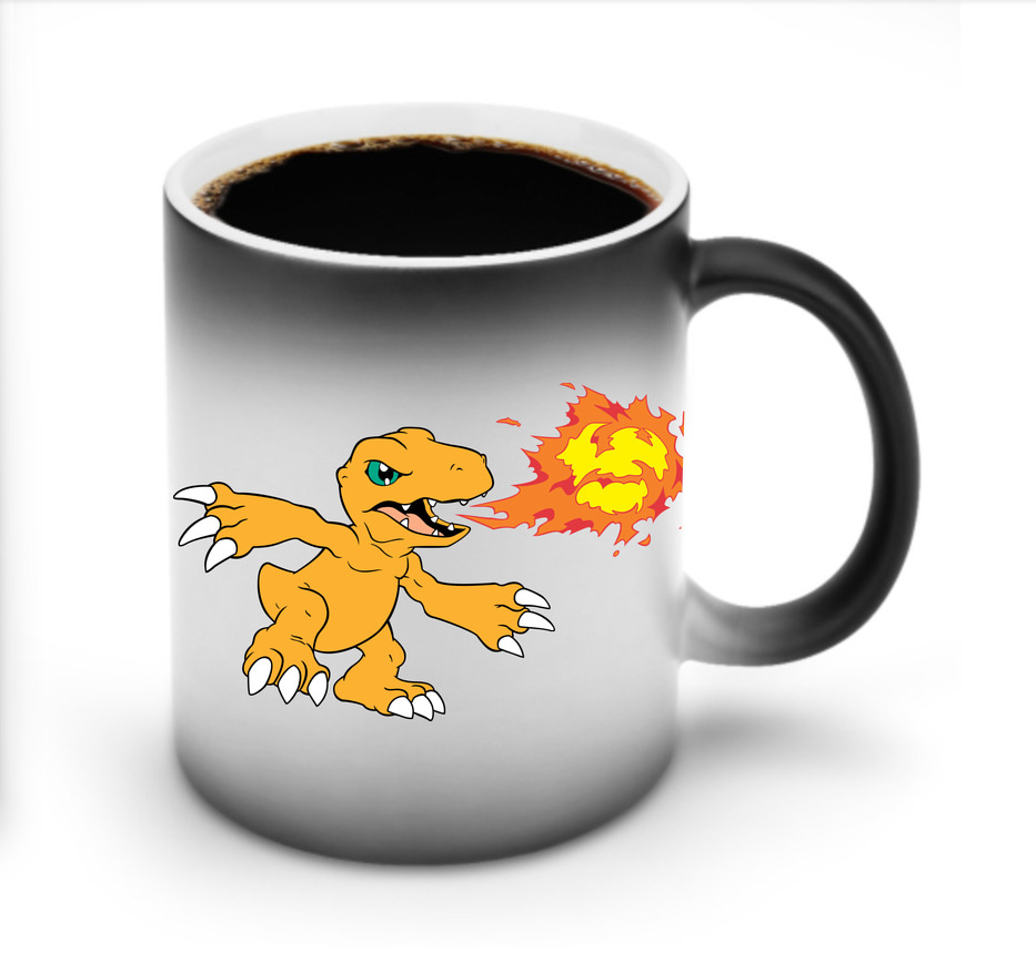 （画像用） Digimon デジタルモンスター/デジモン 温度変色マグカップ