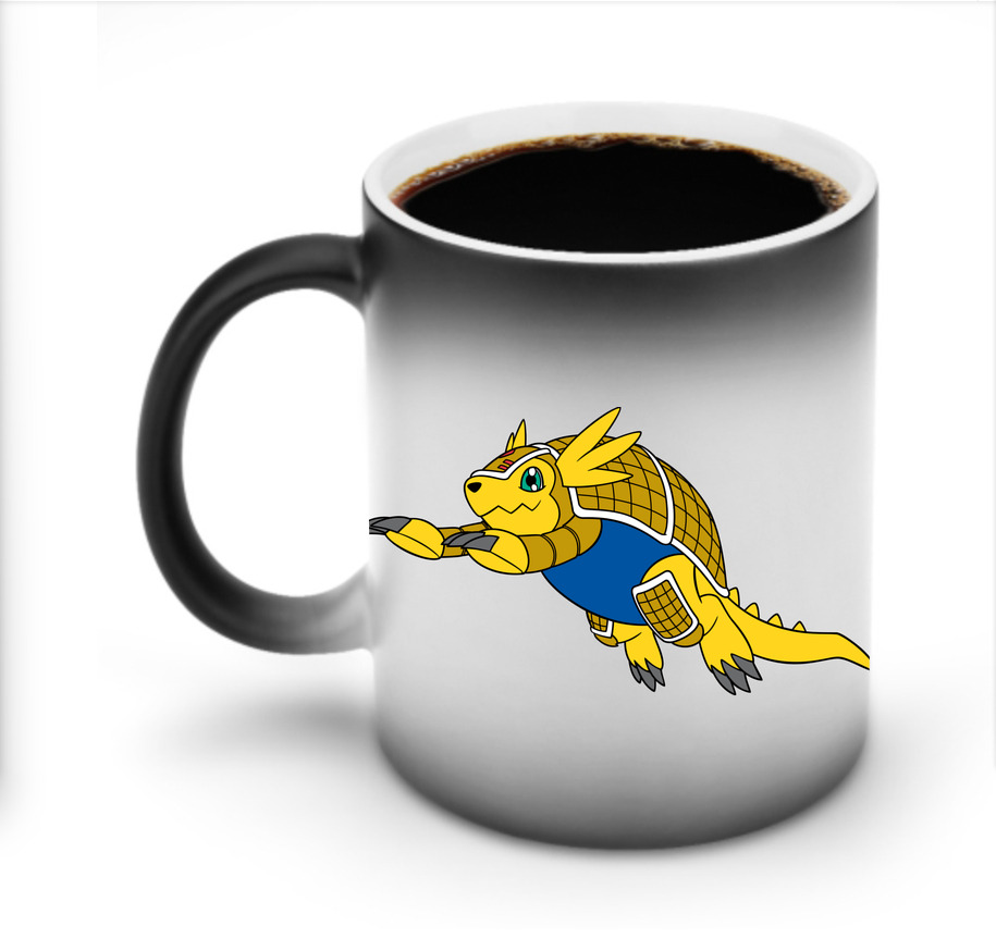 （画像用） Digimon デジタルモンスター/デジモン 温度変色マグカップ