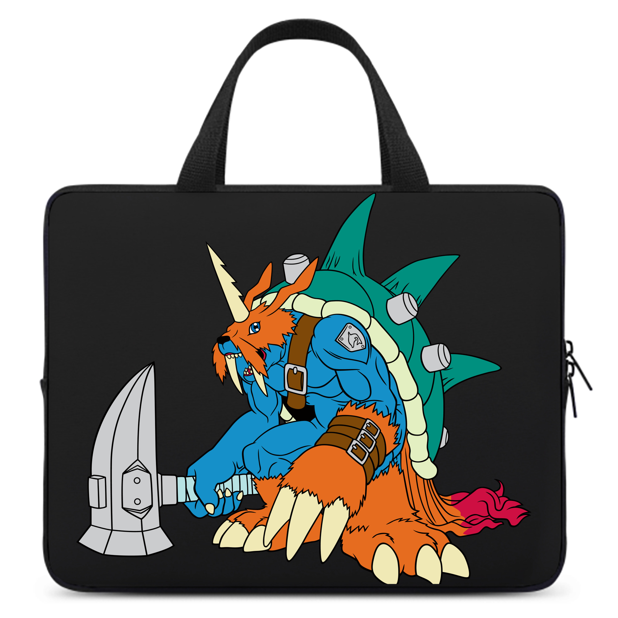 （画像用） Digimon デジタルモンスター/デジモン 手提げノートパソコンバッグ