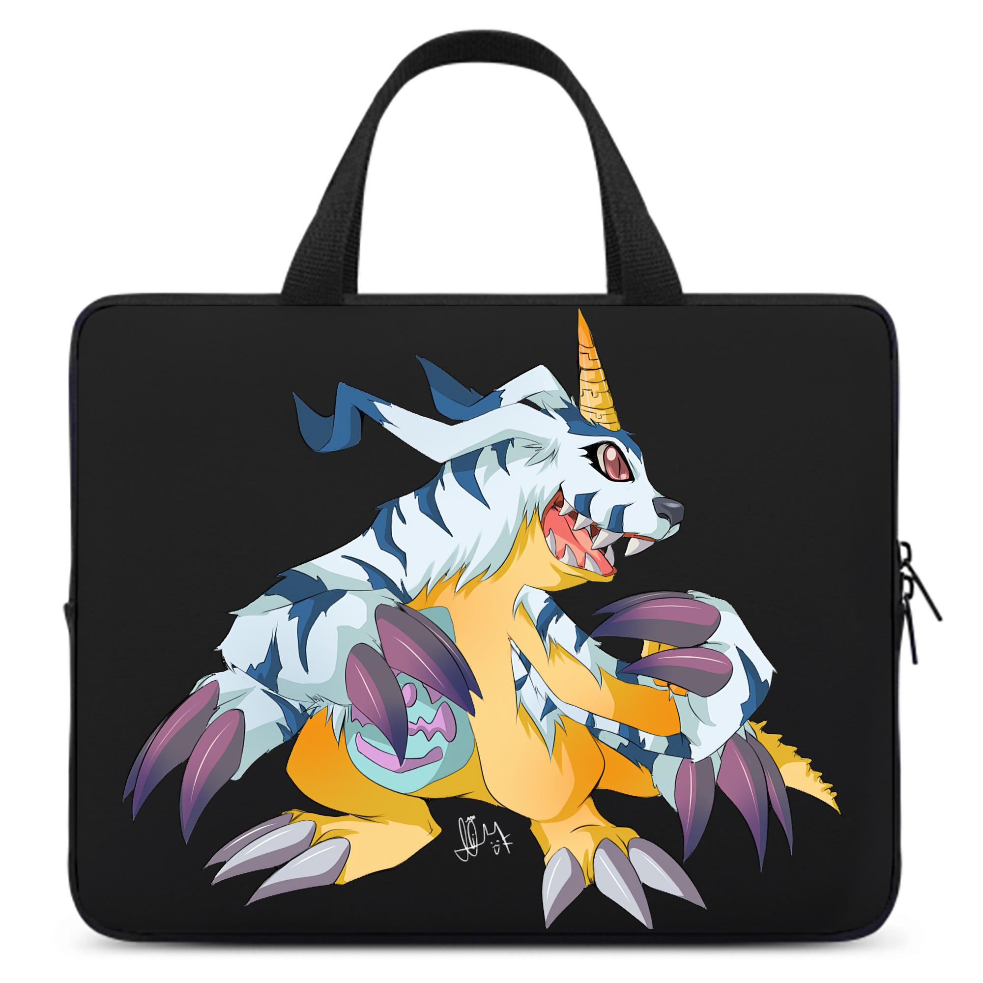 （画像用） Digimon デジタルモンスター/デジモン 手提げノートパソコンバッグ