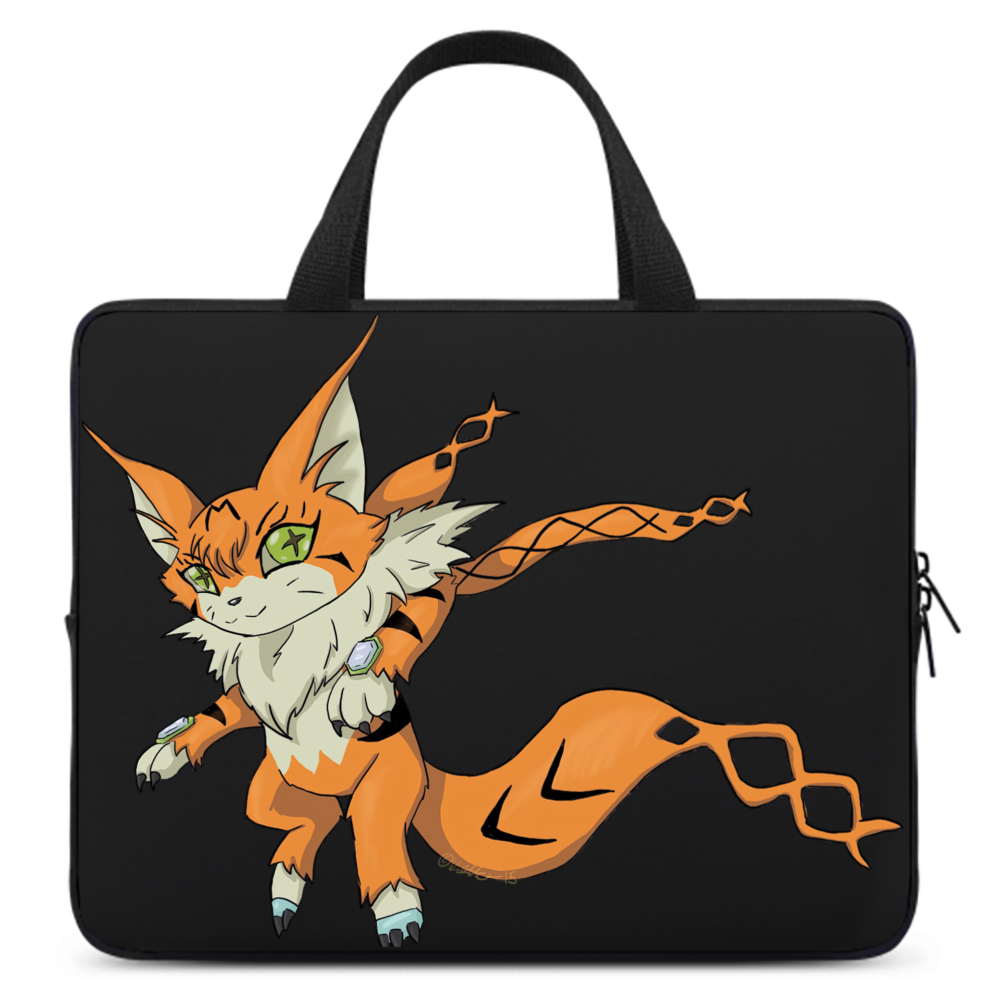 （画像用） Digimon デジタルモンスター/デジモン 手提げノートパソコンバッグ