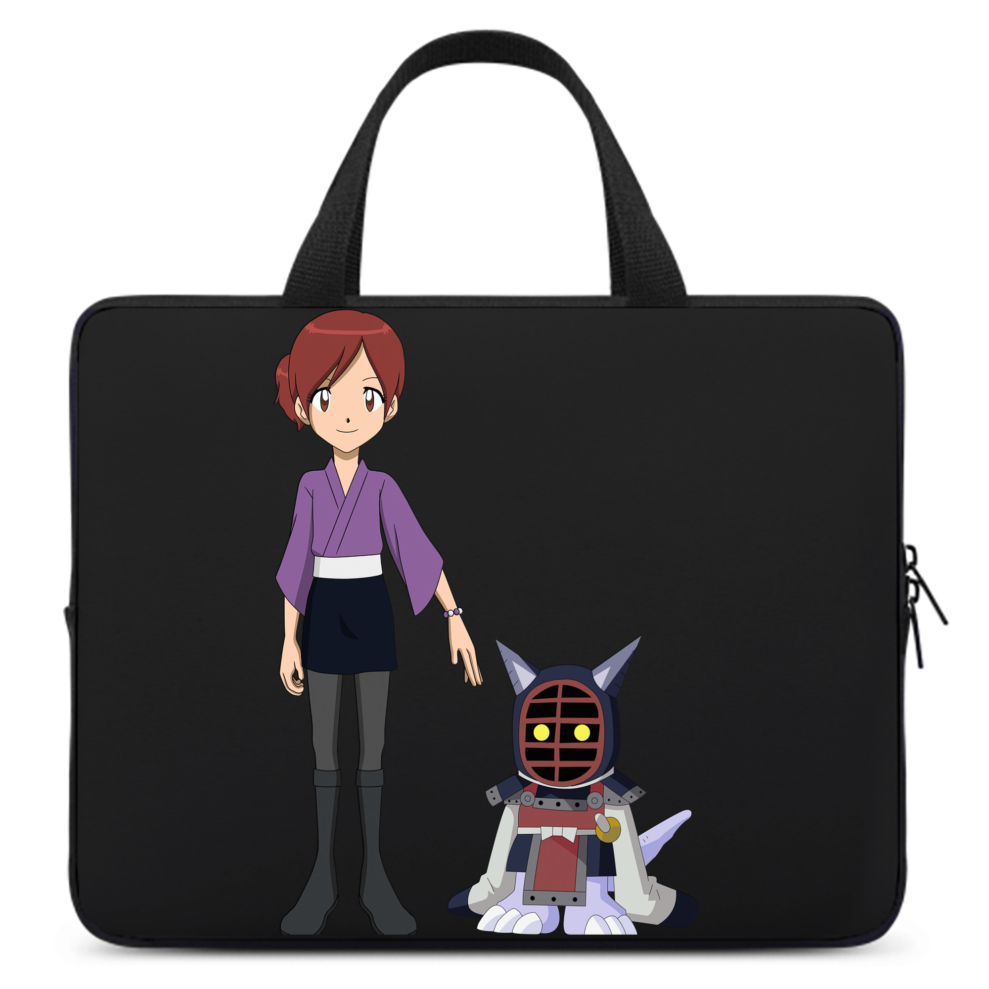 （画像用） Digimon デジタルモンスター/デジモン 手提げノートパソコンバッグ