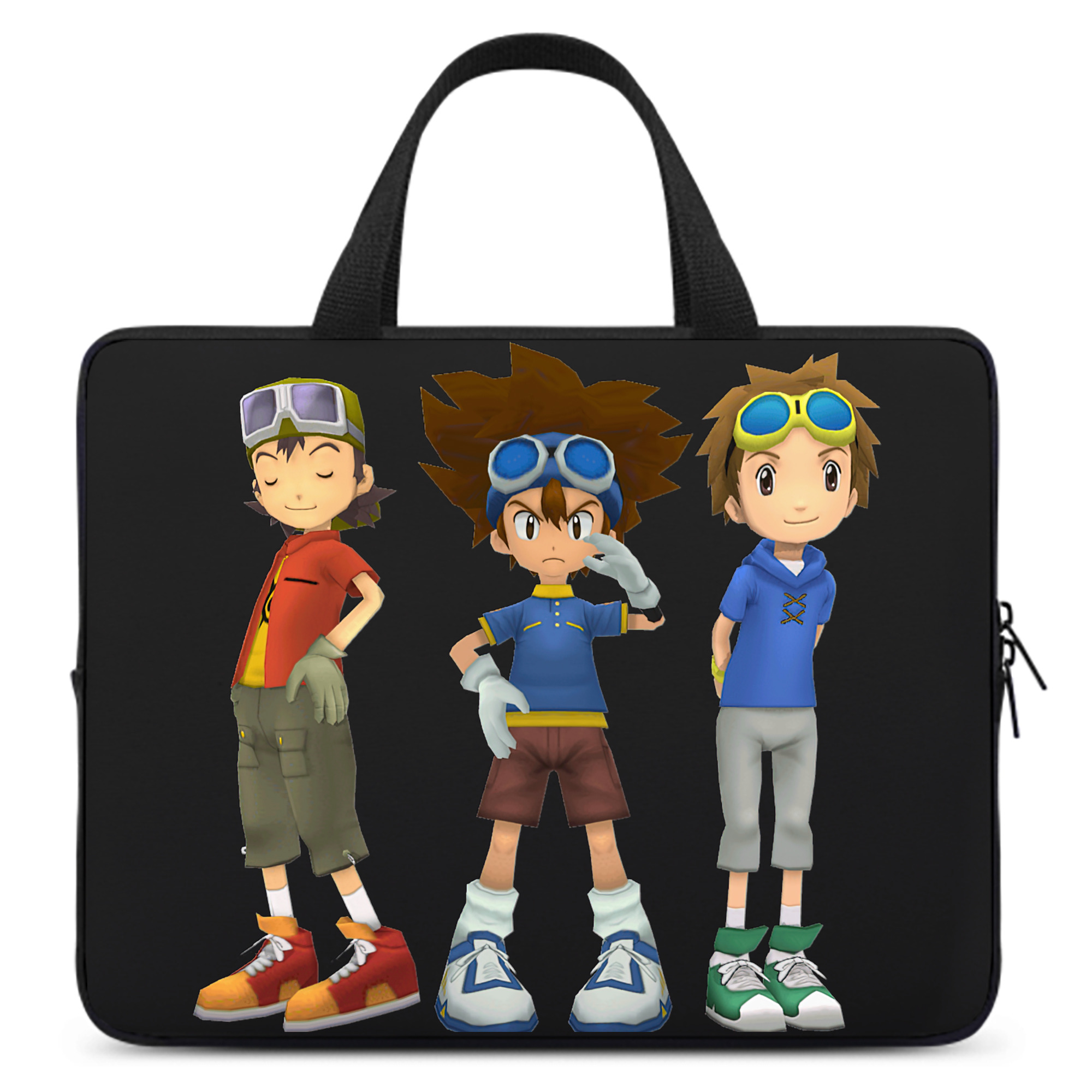 （画像用） Digimon デジタルモンスター/デジモン 手提げノートパソコンバッグ