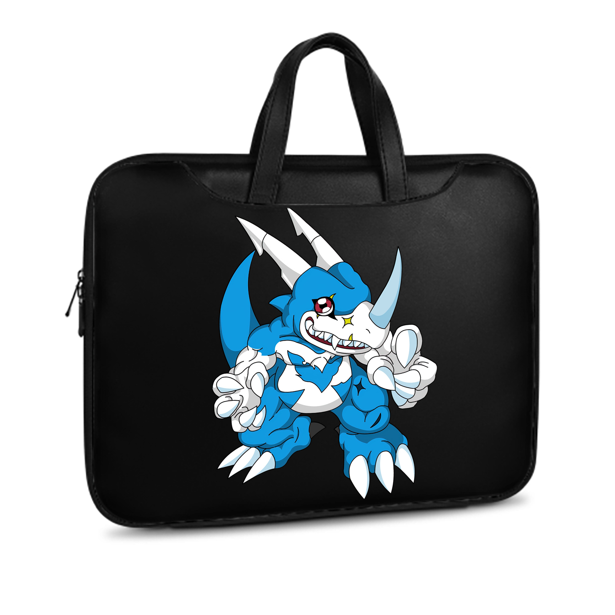 （画像用） Digimon デジタルモンスター/デジモン レザーラップトップバッグ　ノートパソコンケース