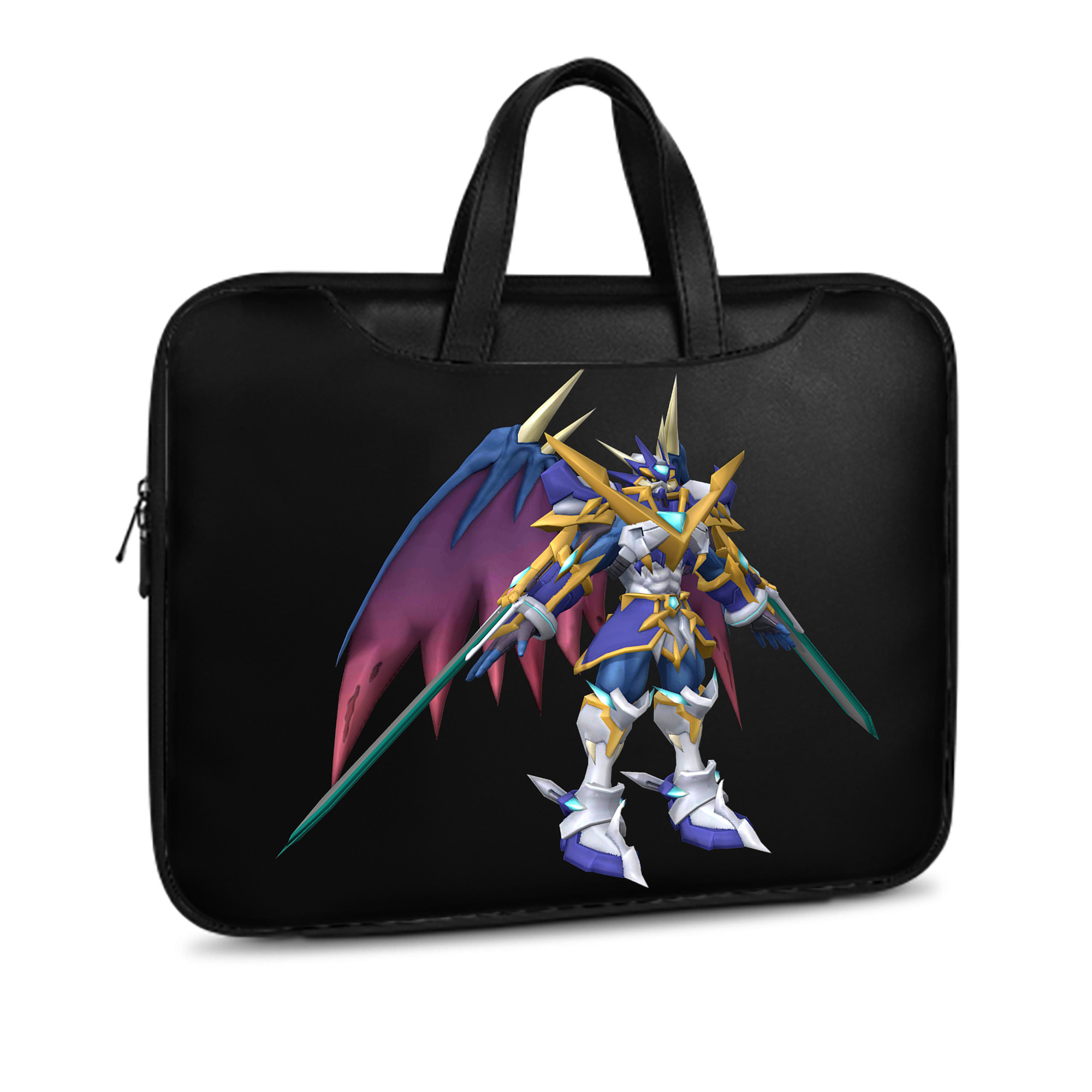 （画像用） Digimon デジタルモンスター/デジモン レザーラップトップバッグ　ノートパソコンケース