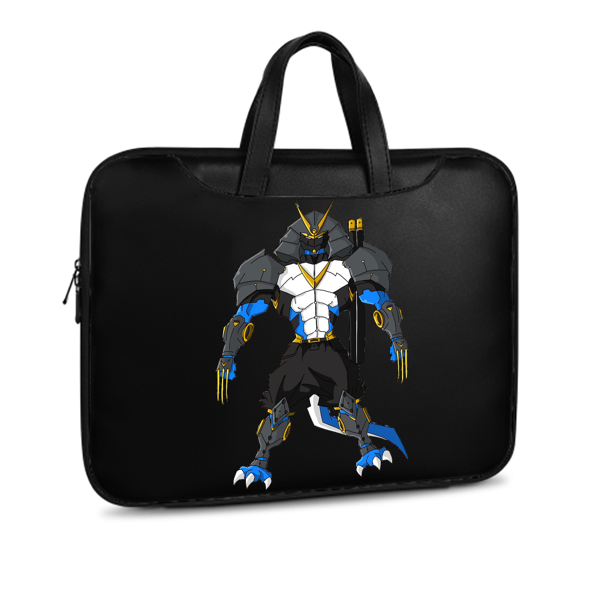 （画像用） Digimon デジタルモンスター/デジモン レザーラップトップバッグ　ノートパソコンケース