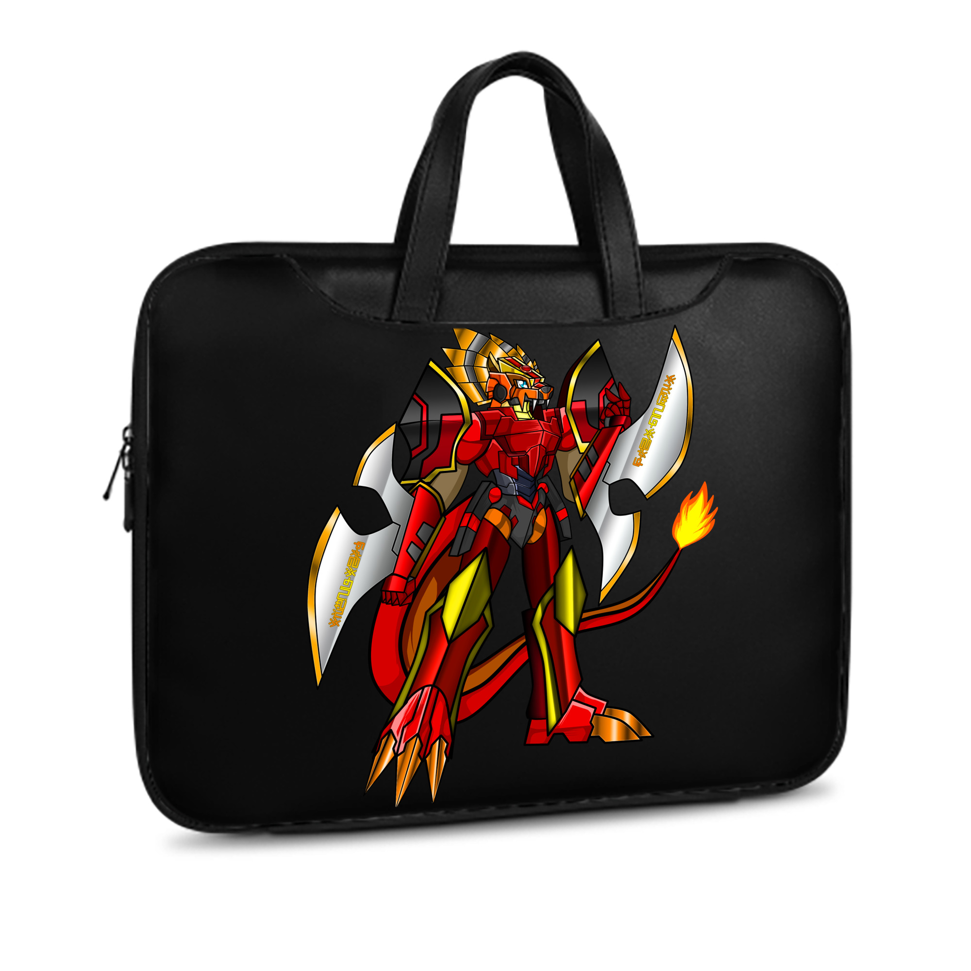 （画像用） Digimon デジタルモンスター/デジモン レザーラップトップバッグ　ノートパソコンケース