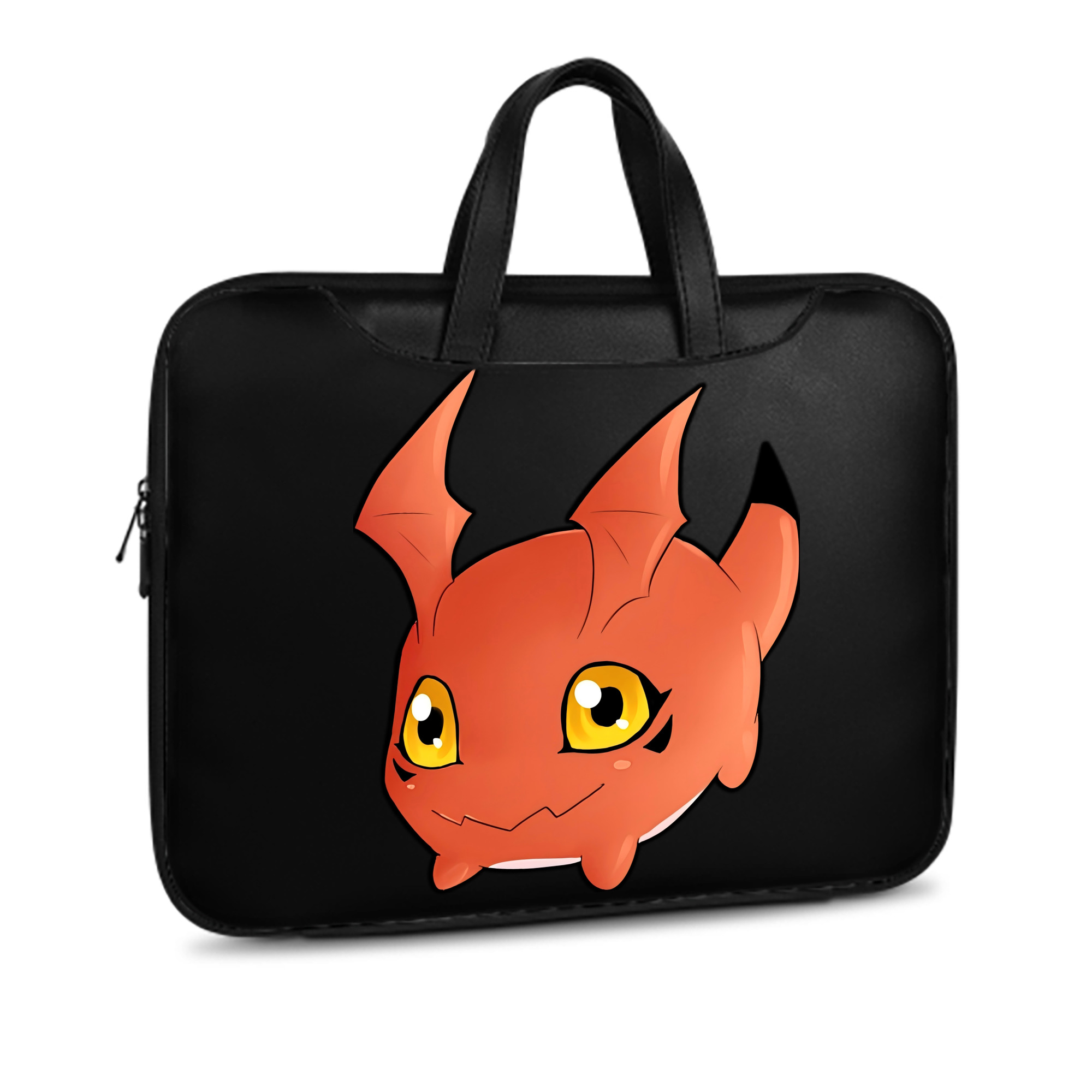（画像用） Digimon デジタルモンスター/デジモン レザーラップトップバッグ　ノートパソコンケース