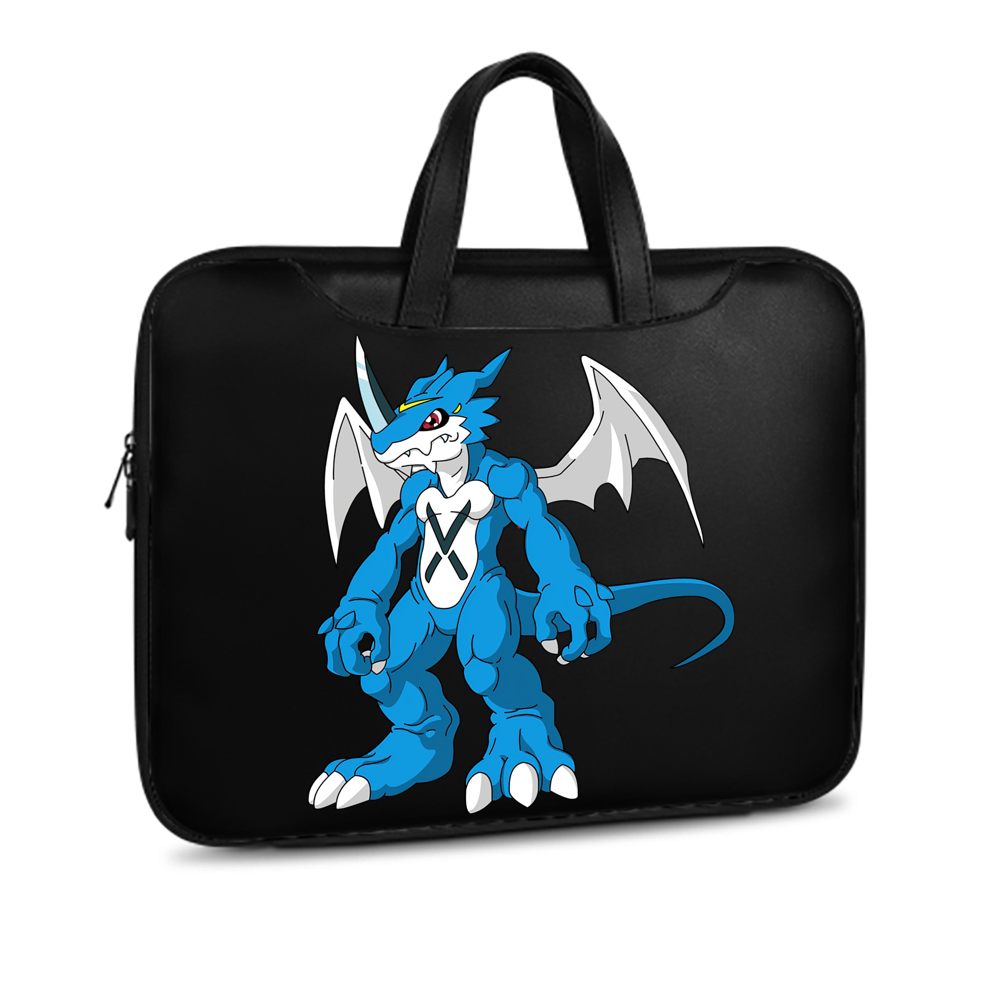 （画像用） Digimon デジタルモンスター/デジモン レザーラップトップバッグ　ノートパソコンケース