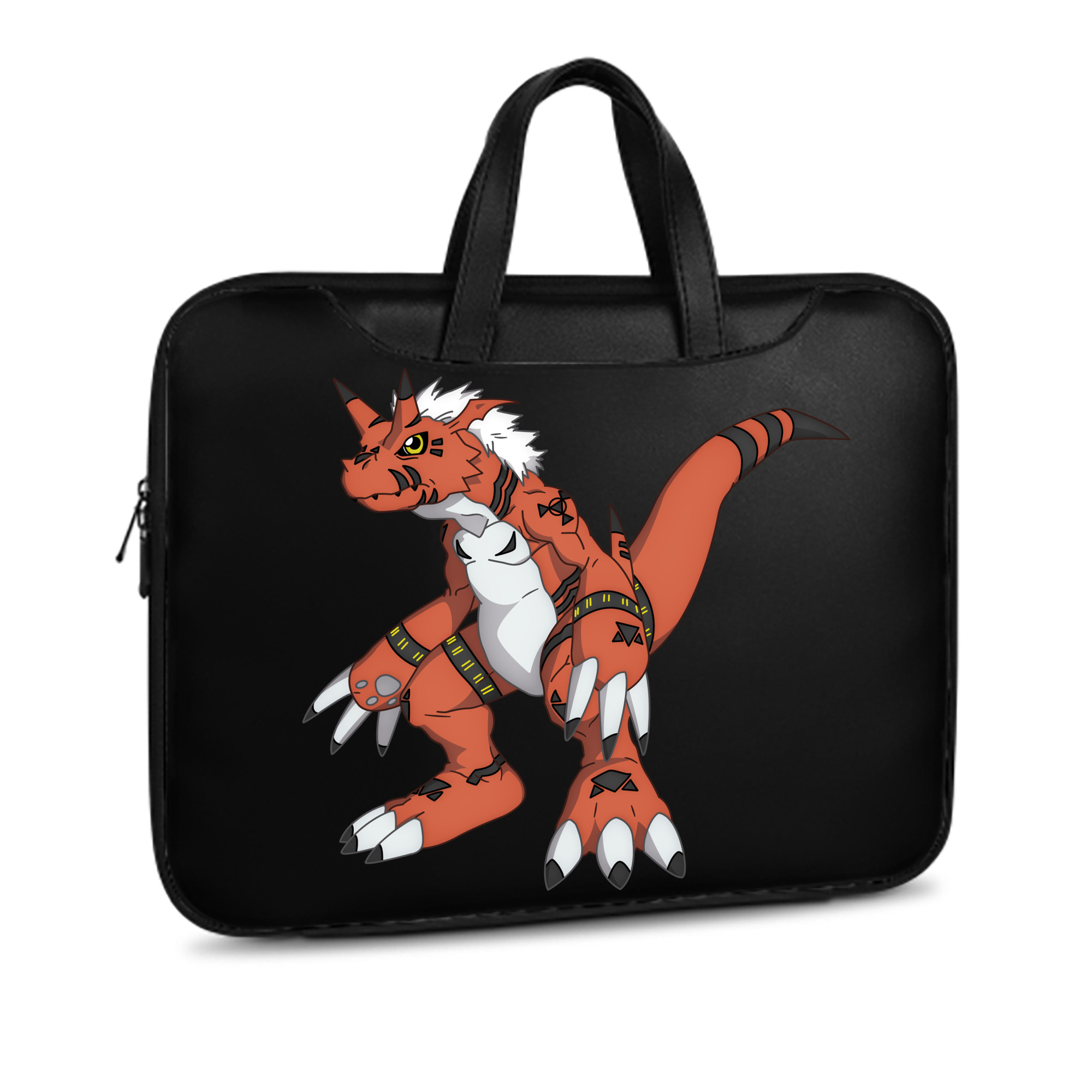 （画像用） Digimon デジタルモンスター/デジモン レザーラップトップバッグ　ノートパソコンケース