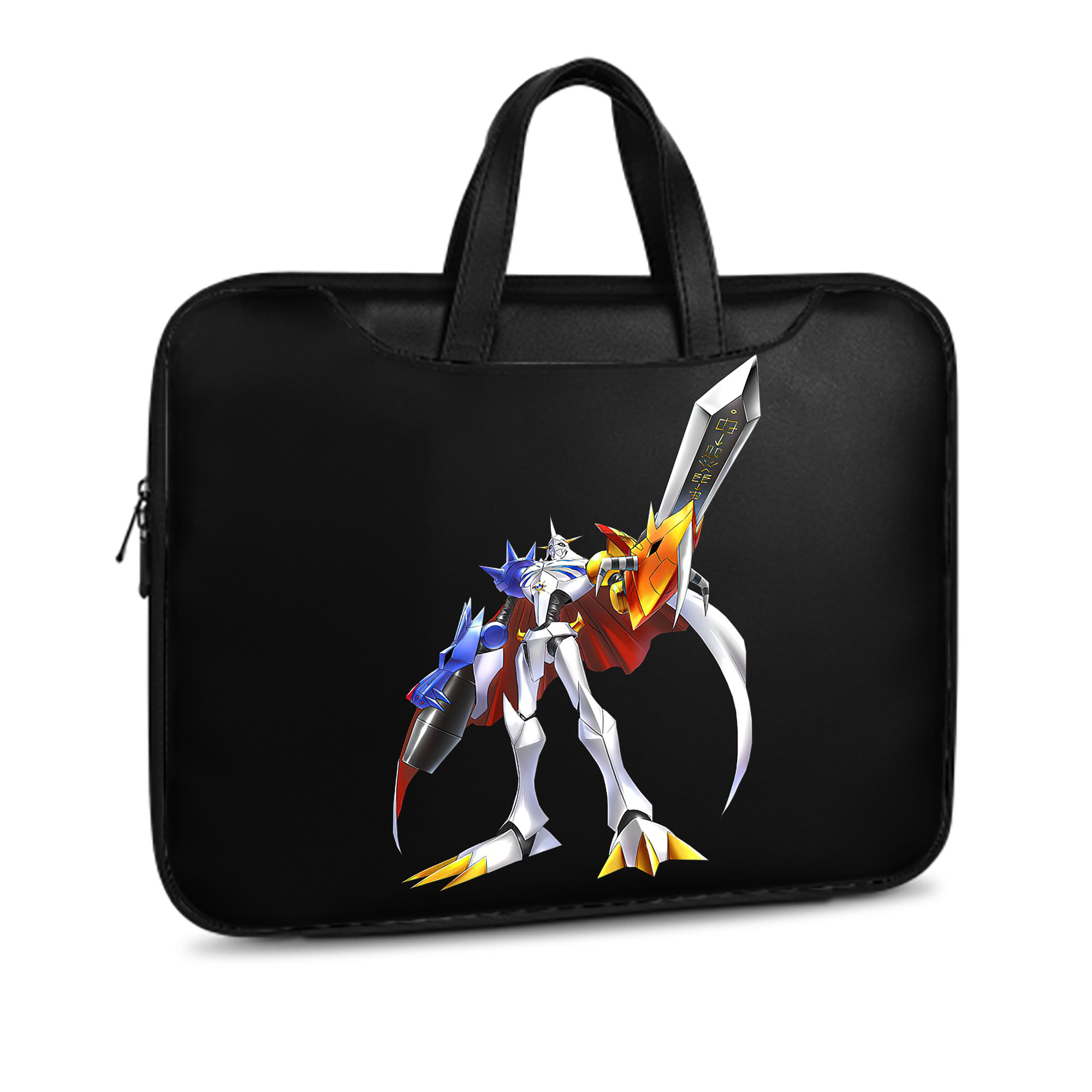 （画像用） Digimon デジタルモンスター/デジモン レザーラップトップバッグ　ノートパソコンケース