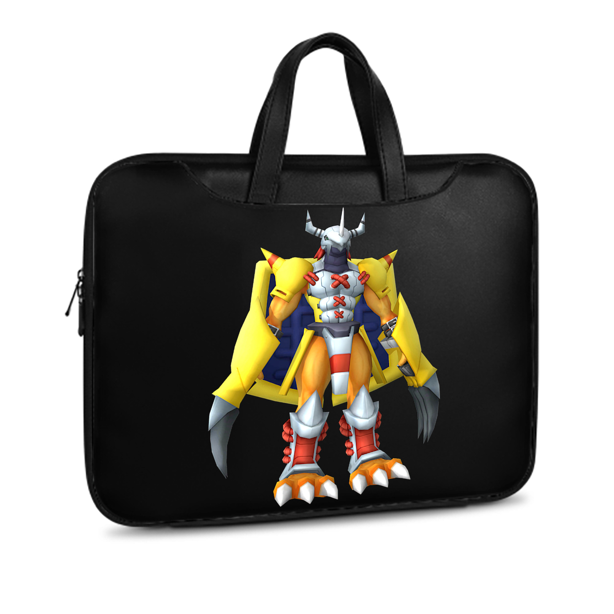 （画像用） Digimon デジタルモンスター/デジモン レザーラップトップバッグ　ノートパソコンケース
