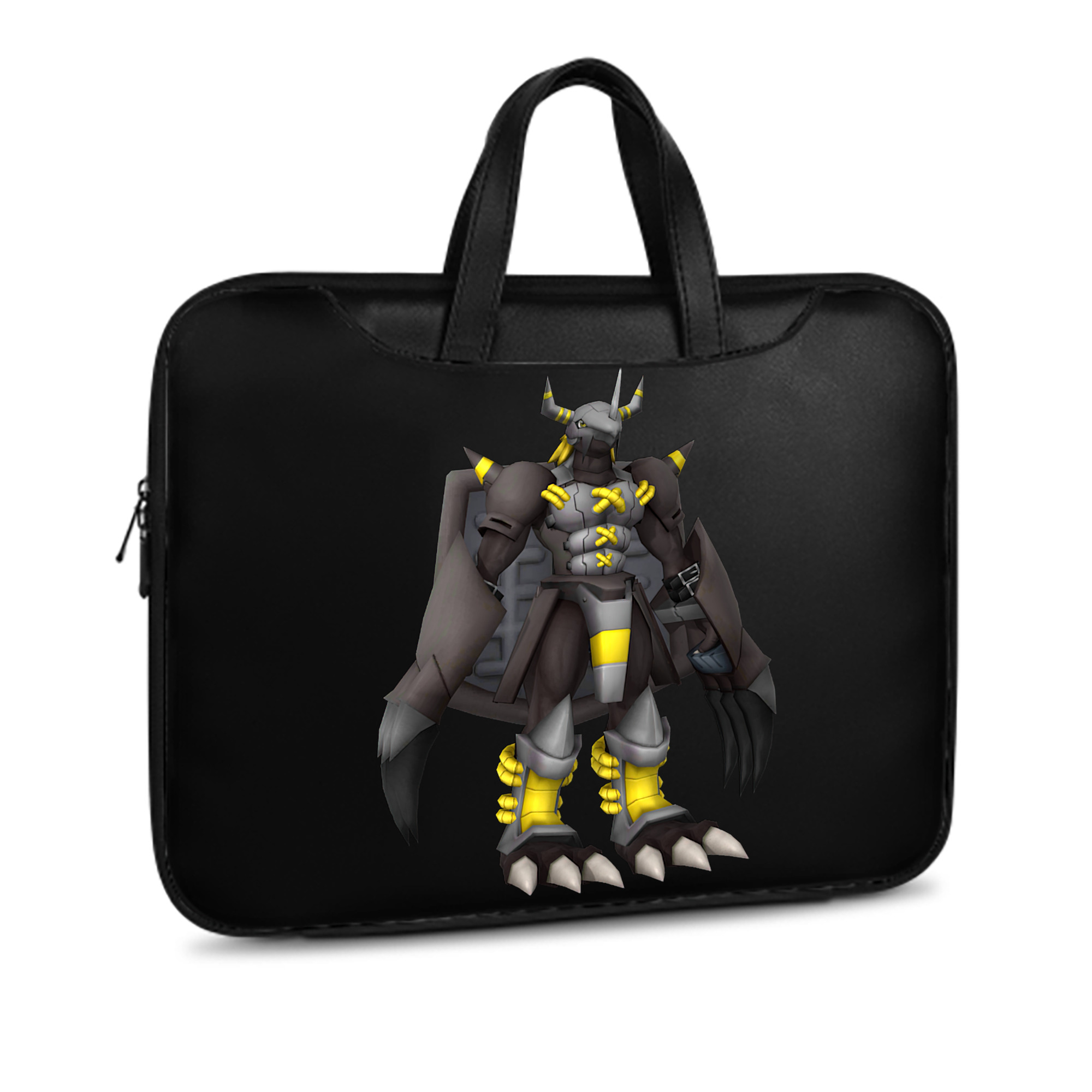 （画像用） Digimon デジタルモンスター/デジモン レザーラップトップバッグ　ノートパソコンケース