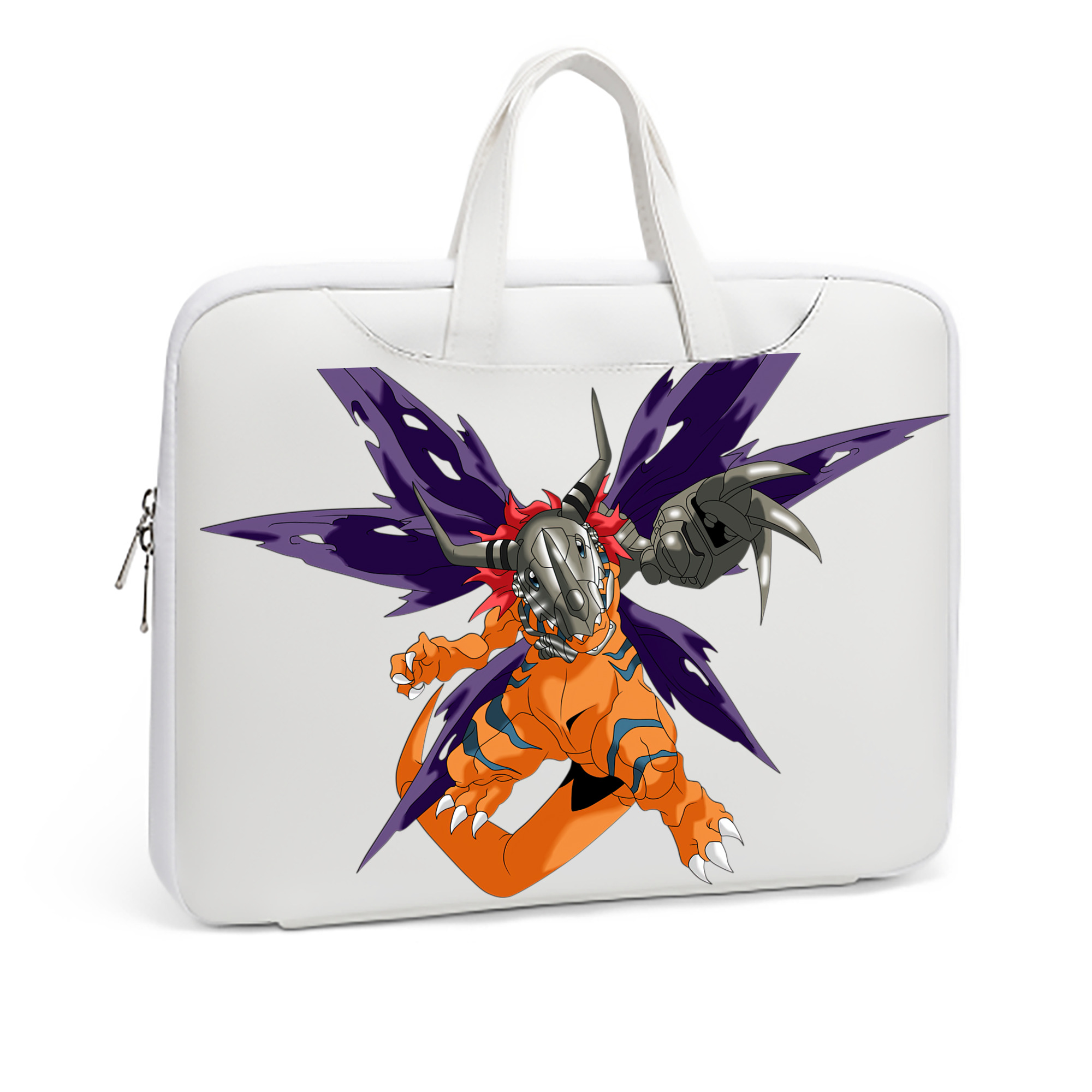 （画像用） Digimon デジタルモンスター/デジモン レザーラップトップバッグ　ノートパソコンケース