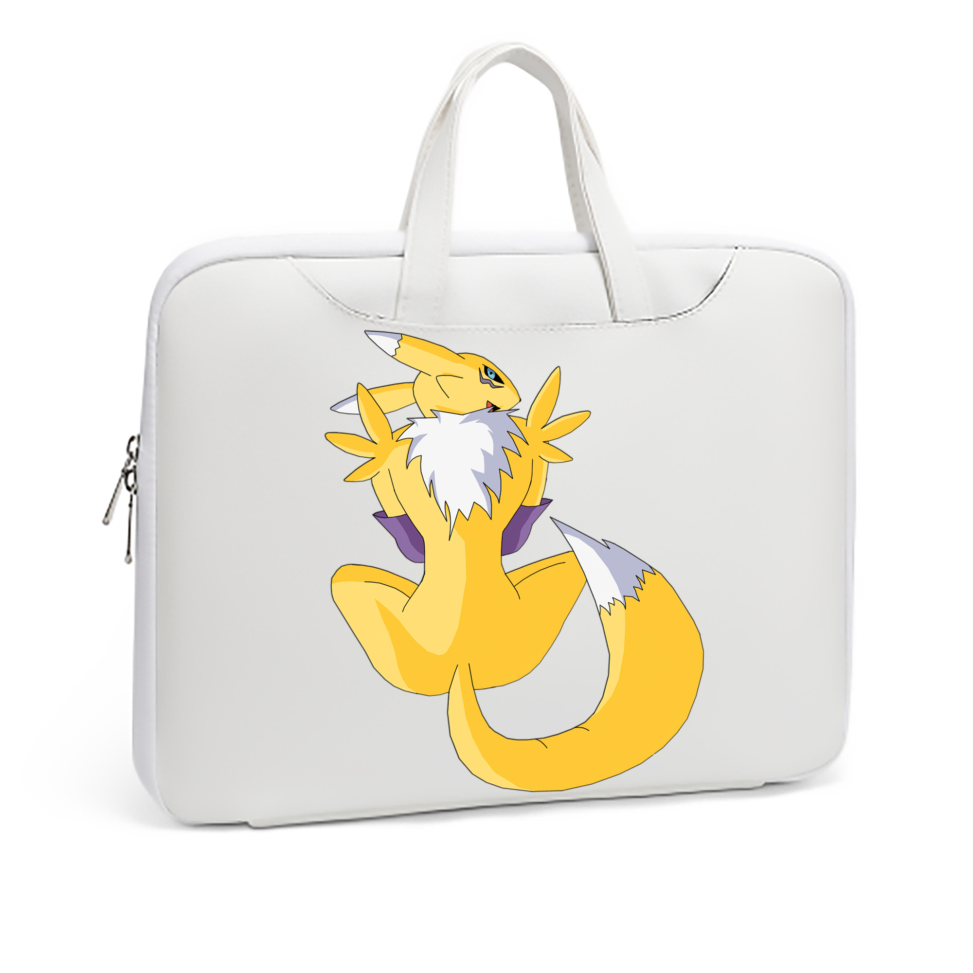 （画像用） Digimon デジタルモンスター/デジモン レザーラップトップバッグ　ノートパソコンケース