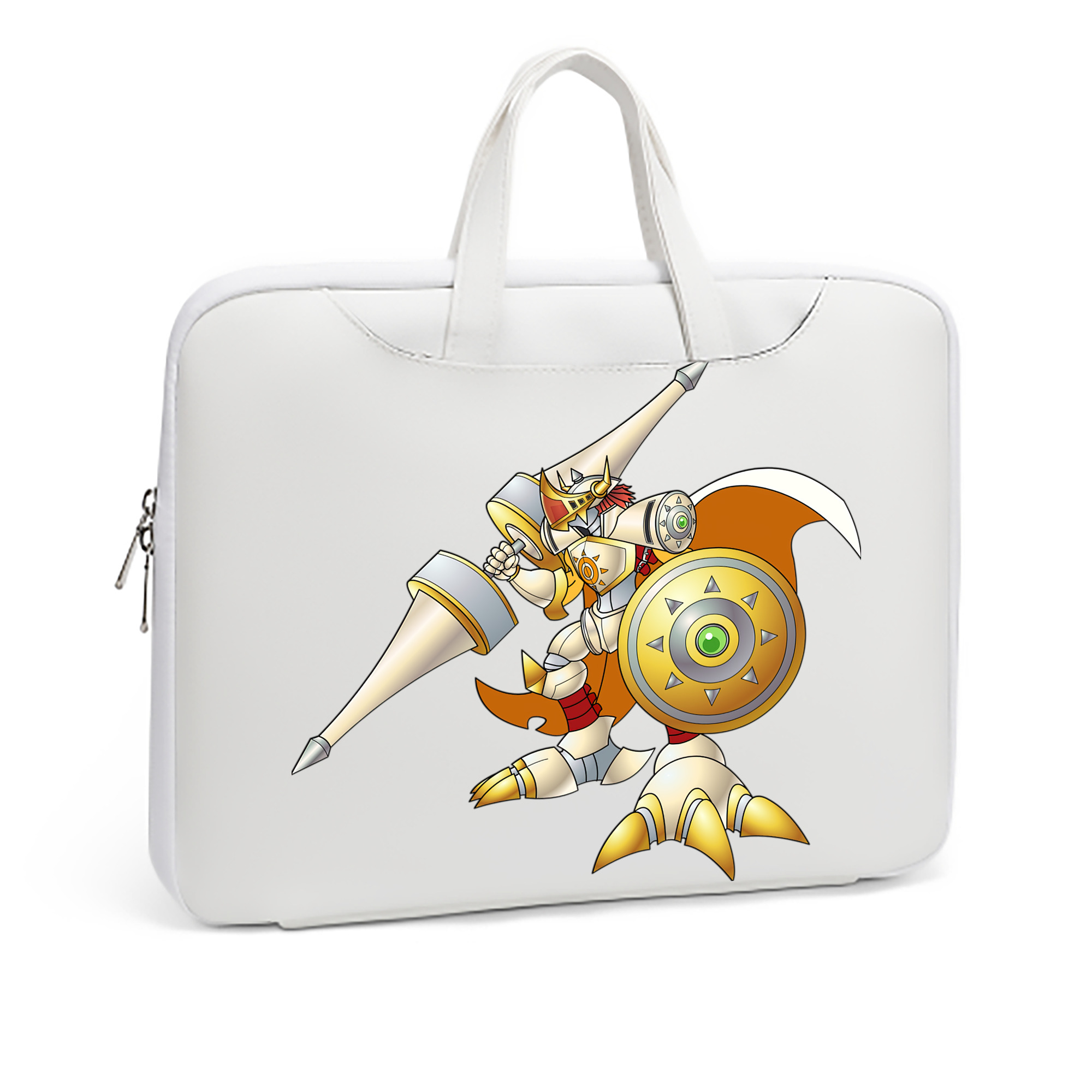 （画像用） Digimon デジタルモンスター/デジモン レザーラップトップバッグ　ノートパソコンケース