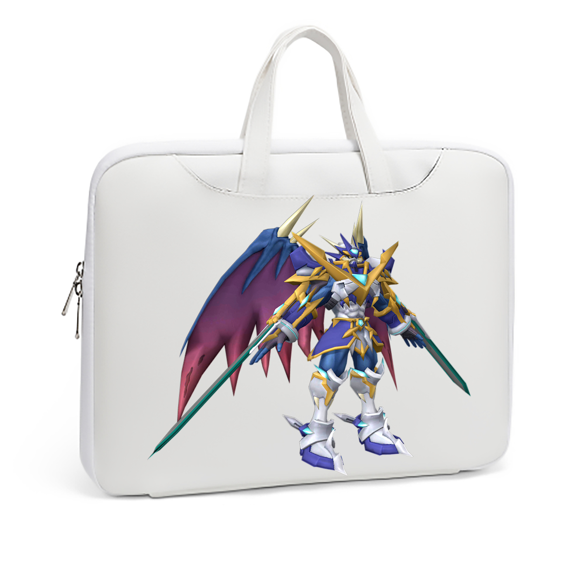 （画像用） Digimon デジタルモンスター/デジモン レザーラップトップバッグ　ノートパソコンケース